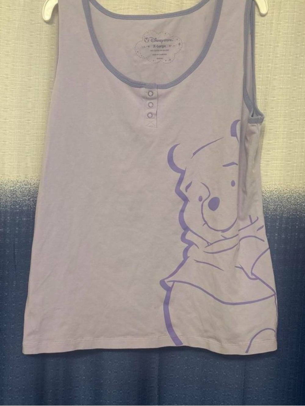 Disney Store Purple Winnie the Pooh tank top